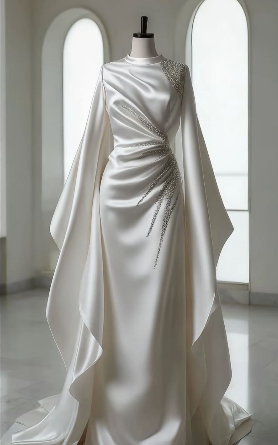 Navy Sophisticate Abaya